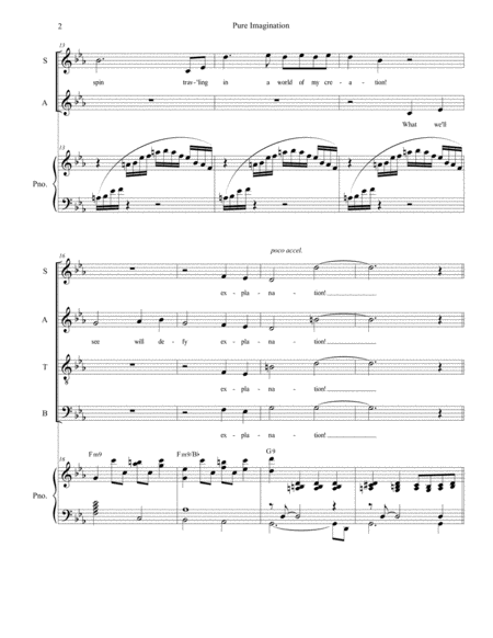 Pure Imagination For Satb Page 2