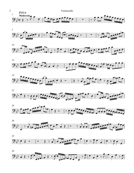 Quartet 2 Op 20 In B Flat Major Page 2