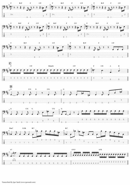 Queen All Gods People Complete And Accurate Bass Transcription Whit Tab Page 2