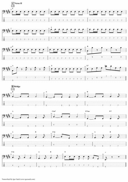 Queen John Deacon I Want To Break Free Live At Wembley 86 Complete And Accurate Bass Transcription Whit Tab Page 2