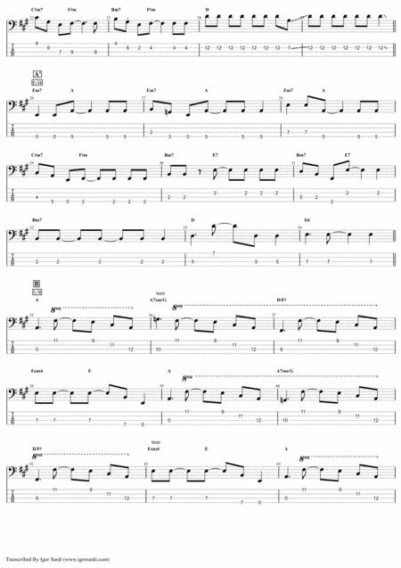 Queen John Deacon Leaving Home Aint Easy Complete And Accurate Bass Transcription Whit Tab Page 2