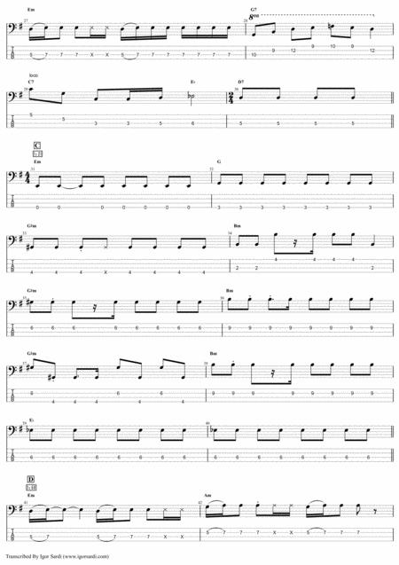 Queen John Deacon Tenement Funster Complete And Accurate Bass Transcription Whit Tab Page 2