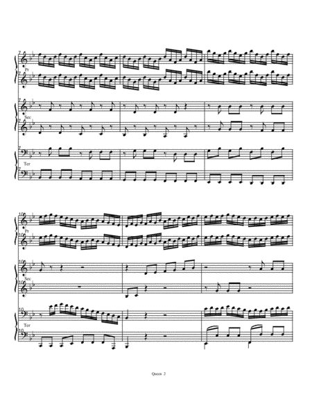 Queen Of Sheeba Piano Trio 1 Piano 6 Hands Page 2