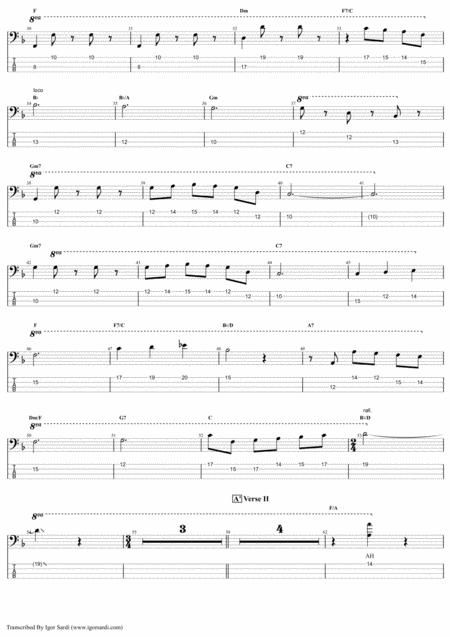 Queen The Millionaire Waltz Complete And Accurate Bass Transcription Whit Tab Page 2