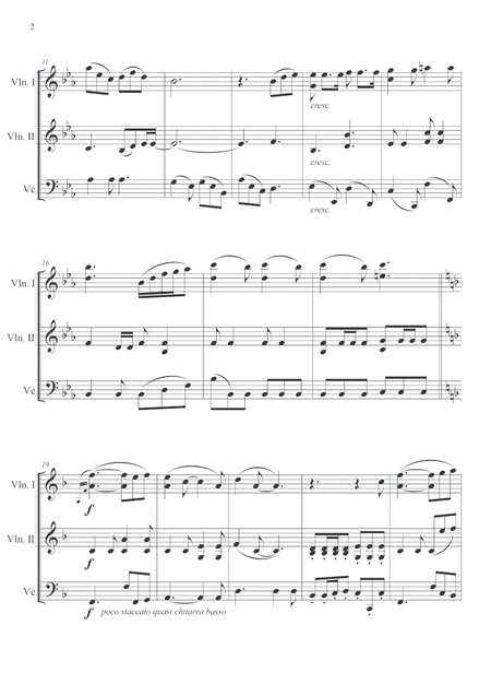 Queen We Are The Champions String Trio Page 2