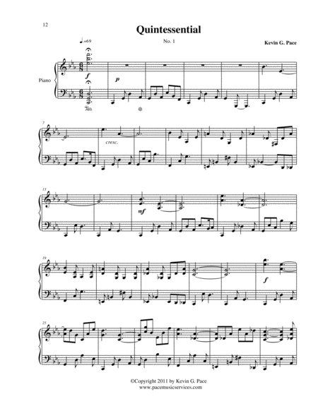 Quintessential Original Piano Solo Page 2