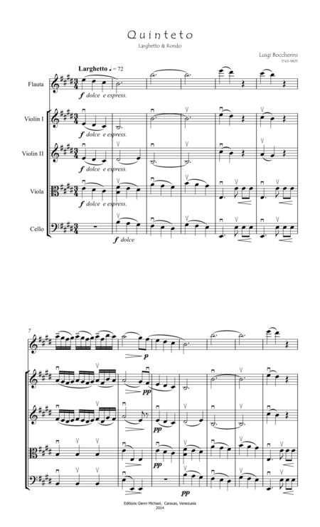 Quintet For Flute String Quartet Page 2