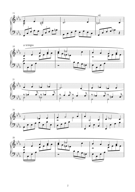 Rachmaninoff Piano Concerto No 2 Themes Page 2