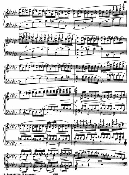 Rachmaninoff Prelude Op 23 No 9 In Eb Minor Original Complete Version Page 2