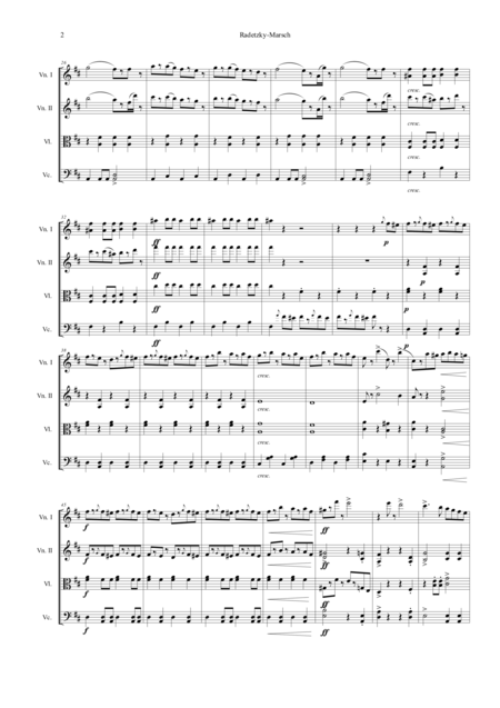 Radetzky Marsch Page 2