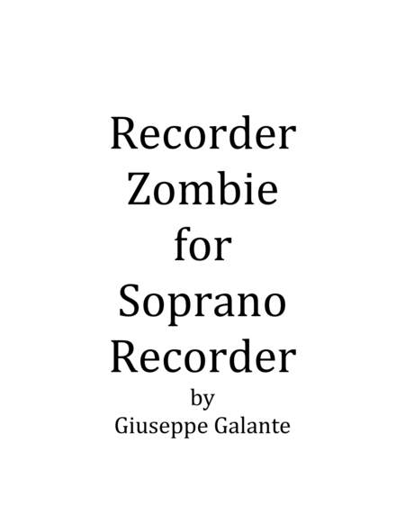 Recorder Zombie Page 2