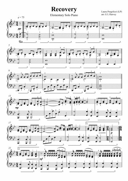 Recovery For Elementary Solo Piano Page 2