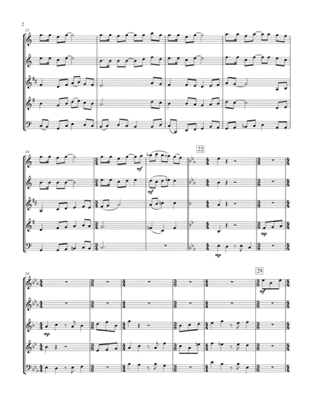 Red River Valley For Woodwind Quintet Page 2