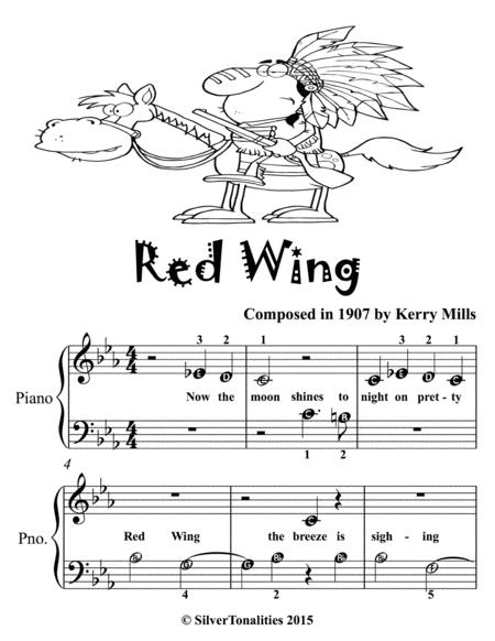 Red Wing Beginner Piano Sheet Mjusic Page 2