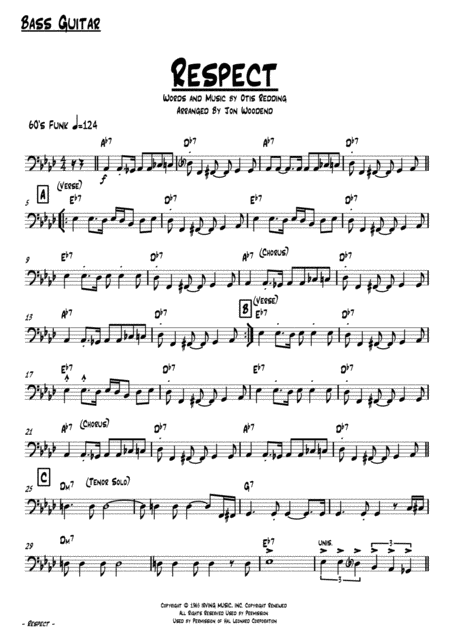 Respect 7 Piece Horn Chart Page 2