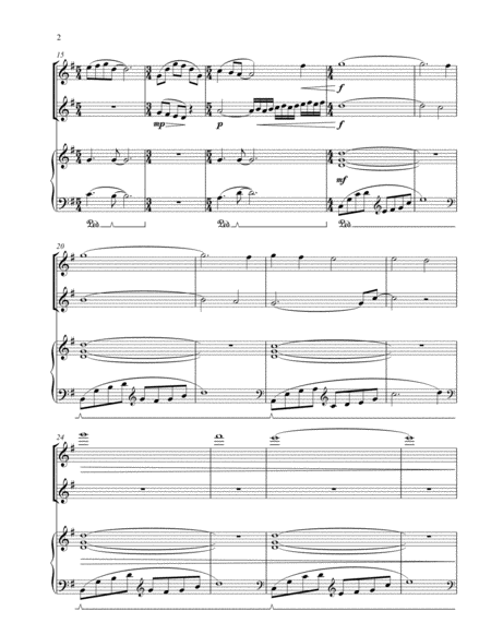 Reunion 2 Flutes And Piano Page 2