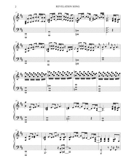 Revelation Song Kari Jobe Jennie Lee Riddle Sheet Music Advanced Piano Page 2
