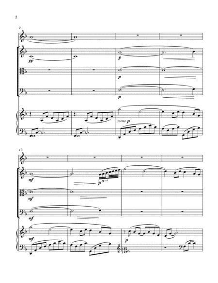 Reverie For Fl Vn Vla Vc And Piano Page 2