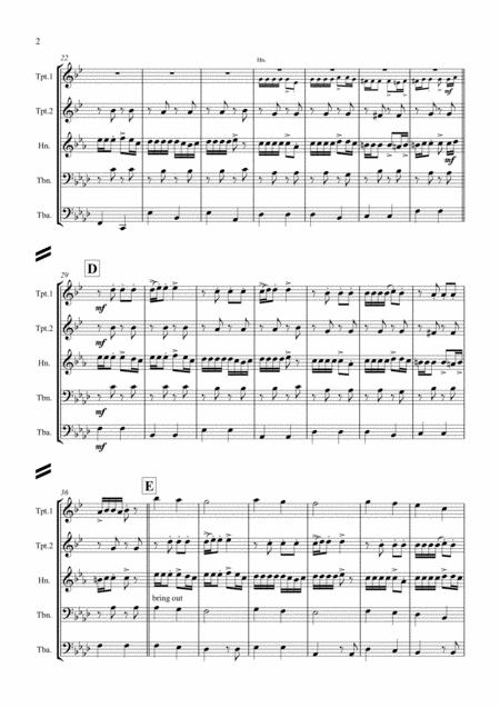 Rhythm Of Life Brass Quintet Page 2