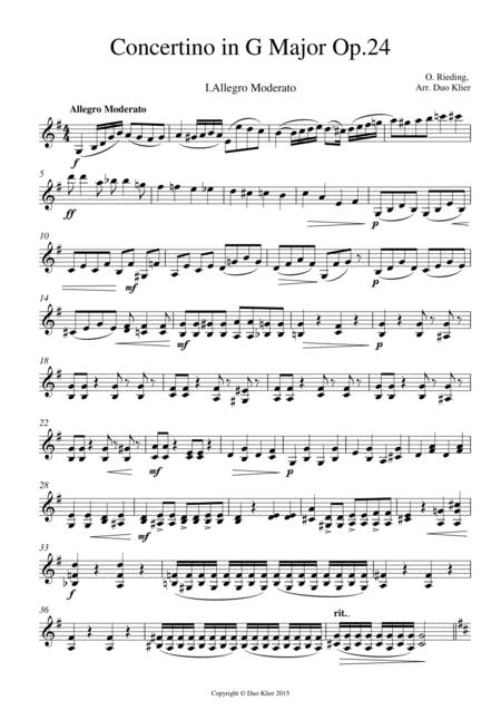 Rieding Concertino In G Major Op 24 2nd Violin Accompaniment Page 2