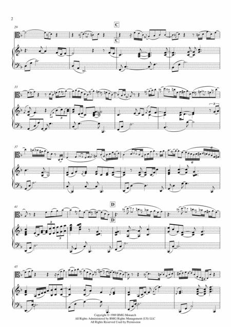 Right Here Waiting Piano Viola Page 2