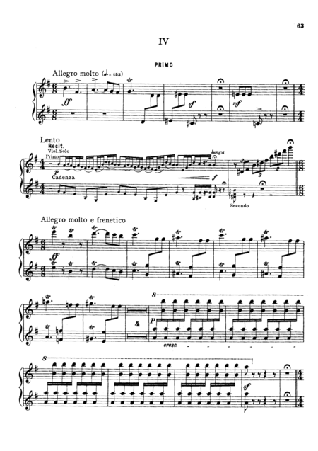 Rimsky Korsakov Sheherazade Iv For Piano Duet 1 Piano 4 Hands Pr834 Page 2