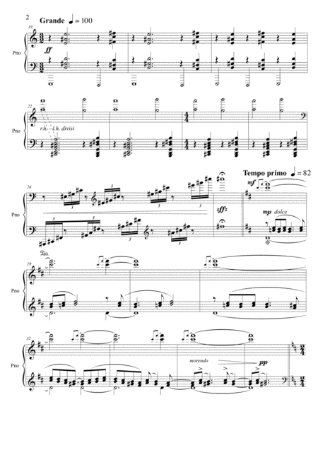Rise Up Conductor Score Individual Parts Page 2