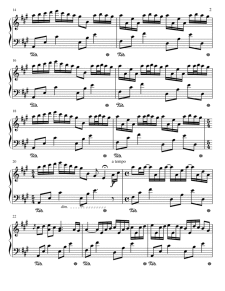 River Flow In You Piano Solo Page 2
