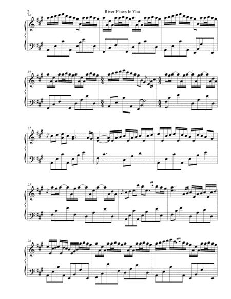 River Flows In You Yiruma Sheetmusic Easy Piano Page 2