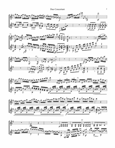 Rondeau Iv From Op 25 For Violin And Guitar Page 2