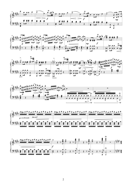 Rossini La Gazza Ladra Ouverture Solo Piano Page 2