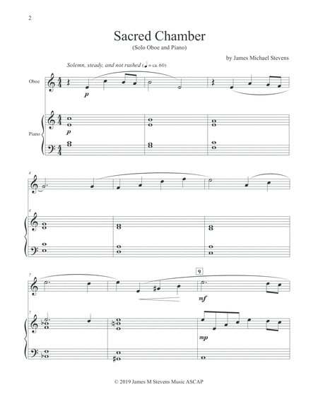 Sacred Chamber Oboe Piano Page 2