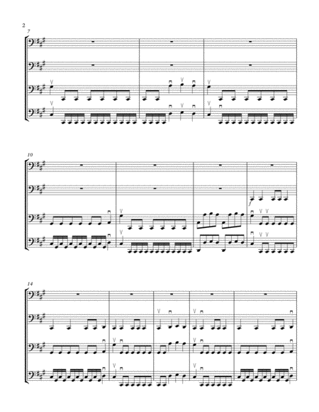 Sad Statue Cello Quartet System Of A Down Arr Cellobat Recording Available Page 2