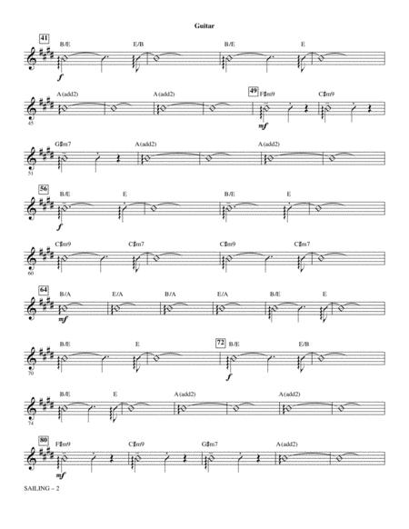 Sailing Arr Ed Lojeski Guitar Page 2