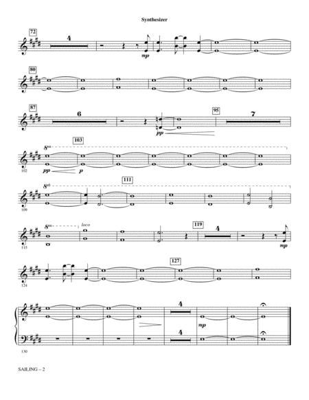 Sailing Arr Ed Lojeski Synthesizer Page 2