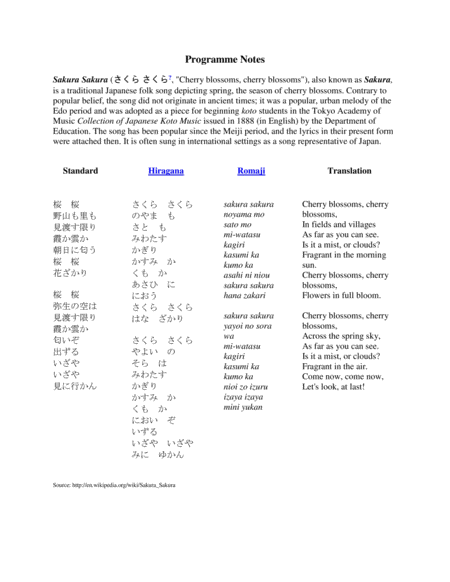 Sakura Sakura Clarinet Quartet Version Page 2