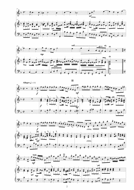 Sammartini Oboe Concerto In F Major No 1 For Oboe And Cembalo Or Piano Page 2