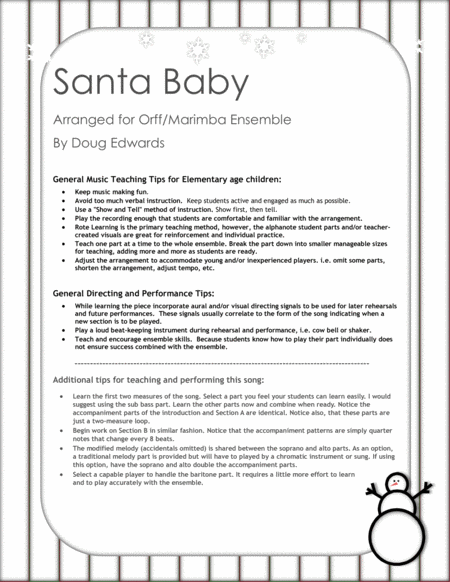 Santa Baby As Sung By Eartha Kitt Page 2