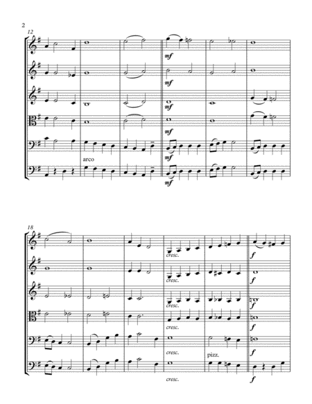 Santa Claus Is Comin To Town String Orchestra Score And Parts Page 2