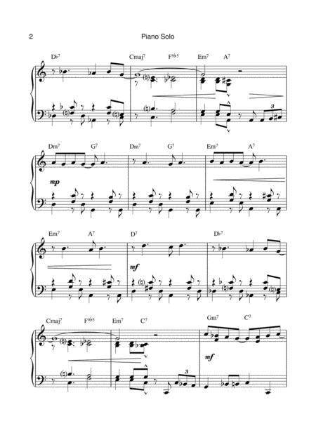 Satin Doll Piano Solo Page 2