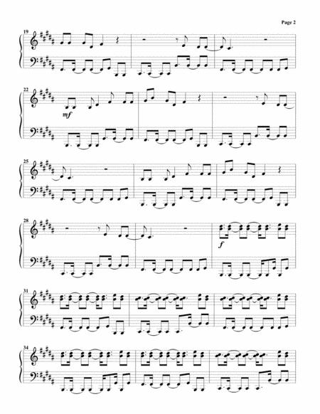 Saturday Night Piano Solo Page 2