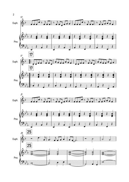 Savage Love Jason Derulo Euphonium And Piano Page 2