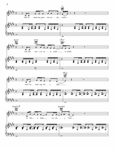 Say It To Me Now From Once A New Musical Page 2