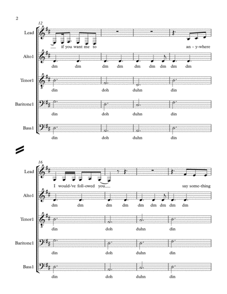 Say Something A Cappella Satb Page 2