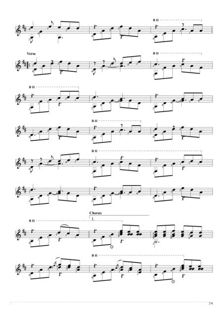 Say Something Solo Guitar Score Page 2