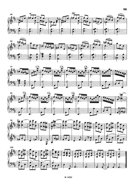 Scarlatti Sonata In D Major K96 L465 Original Version Page 2