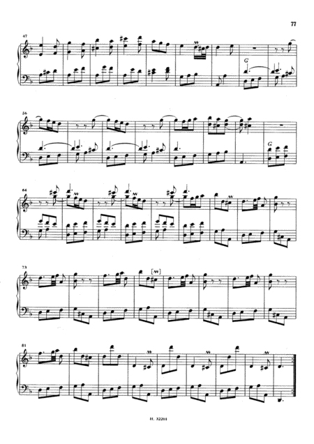 Scarlatti Sonata In G Minor K426 L128 Original Version Page 2