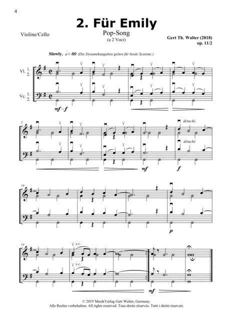 Schubert Bei Dem Grabe Meines Vaters D 469 In F Major For Voice Piano Page 2