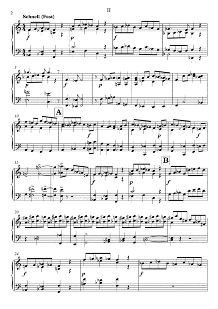 Schumann Romanze In D Major For Voice And Piano Page 2