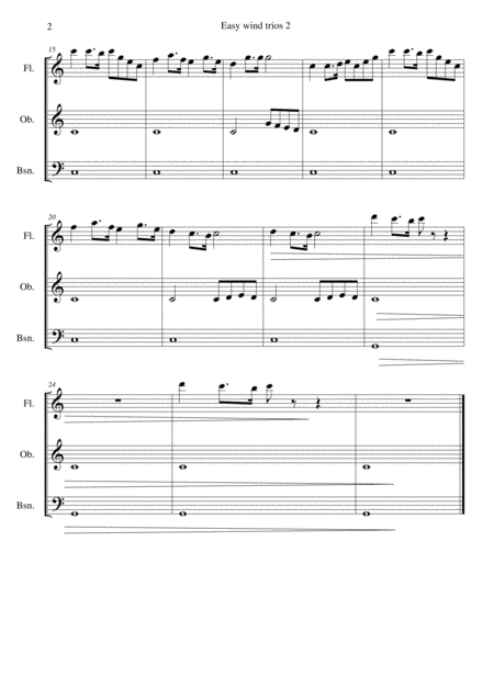Scotland The Brave For Wind Trio Flute Oboe Bassoon Page 2